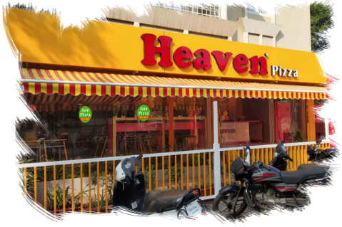 Heaven Pizza exterior photo.